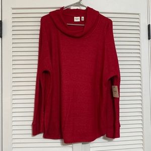 (Small) Rafaella Cowl Neck Sweater
